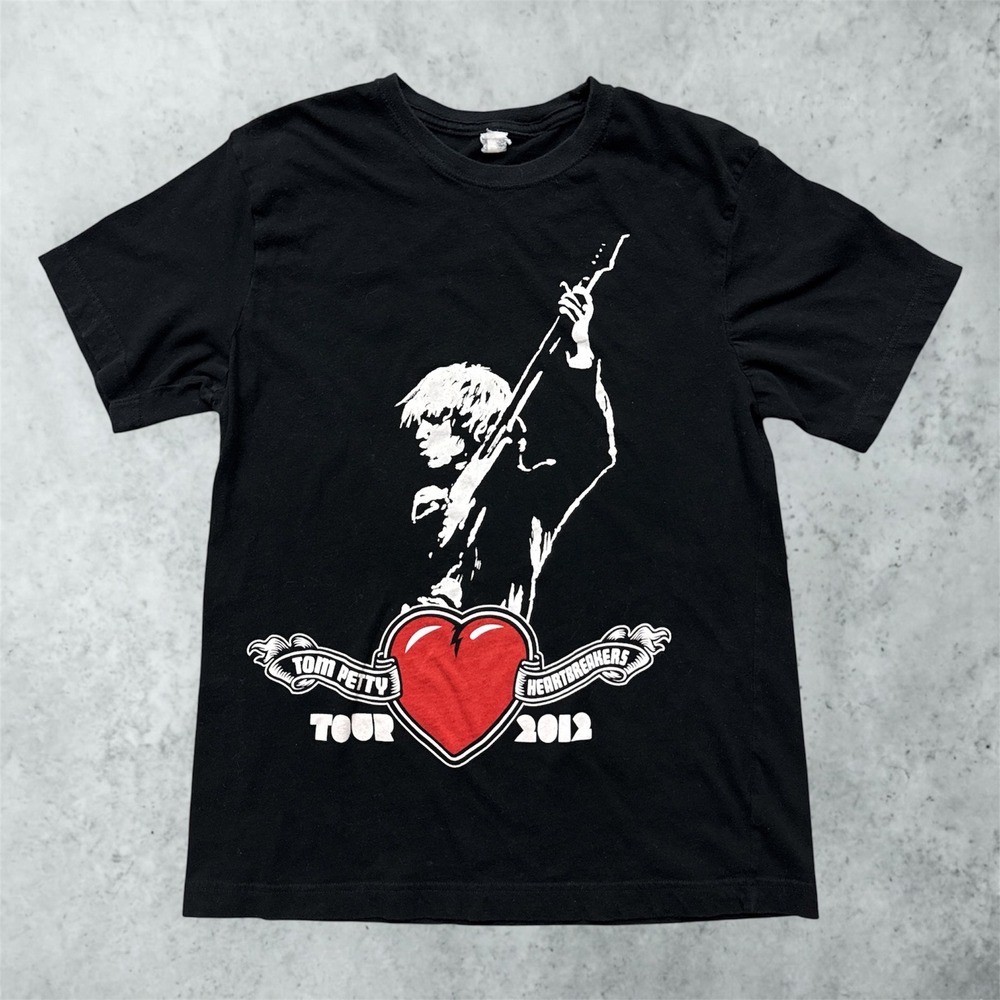 Tom Petty & The Heartbreakers Tour Black Band Tee Women's S